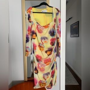 Pansy Yellow Wray NYC dress